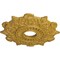 Ekena Millwork Preston Ceiling Medallion (Fits Canopies up to 4"), 17 1/2"OD x 4"ID x 1"P, Iridescent Gold CM17PRIGS - alternate 2